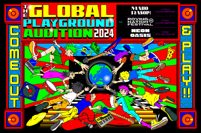 THE GLOBAL PLAYGROUND AUDITION 2024 - feat. MAHO RASOP & ROVING NATION FESTIVAL